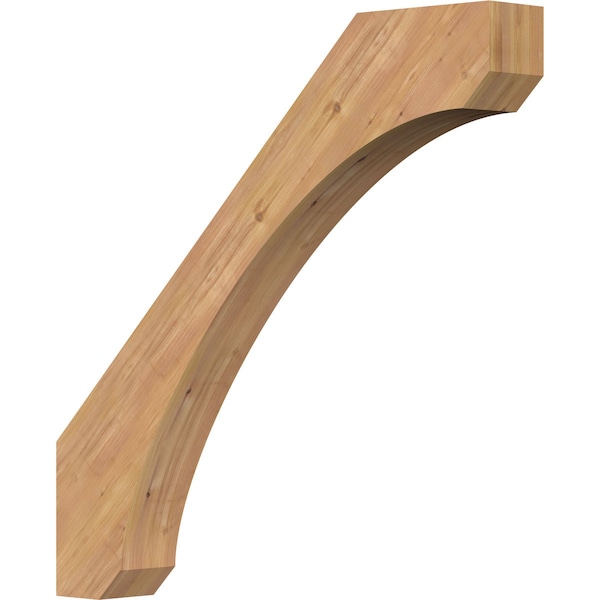 Ekena Millwork 5 1/2"W x 40"D x 40"H Legacy Smooth Knee Brace, Western Red Cedar BRC06X40X40LEC00SWR - main